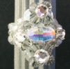 Swarovski R strass bead ring