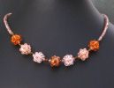 Swarovski crystal bead pattern