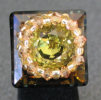 bague avec carré Swarovski
