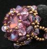 Bague Dome Cyclamen