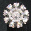 Bague Gyaros gris cristal