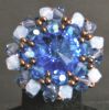 Bague Hopen bleu violet