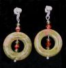 Boucles d'oreilles Hyacinth Unakite