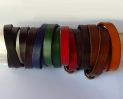 Bracelet Homme en cuir double tour Gravé