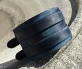 Bracelet manchette homme gravé personnalisé