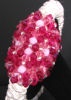 Chouchou en perles roses en kit