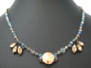 Collier Synergie Golden Blue