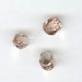 Facette 3mm rose cuivre x20