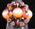 Kit bague Br&eacute;hat ambre