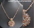Pendentif  Giraglia S&eacute;r&eacute;nit&eacute; sur collier
