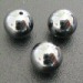 Perle hematite ronde 8mmx10
