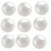 Perles nacrees White 5810 8mm x10