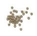 Rocaille 2 mm bronze dor&eacute; x4 gr