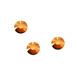 Strass SS10 Crystal Copper hotfix x 12