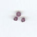 Toupie 3mm amethyst x 12