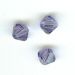 Toupie 4mm Tanzanite x 12