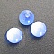 &OElig;il de chat 8mm bleu clair x10