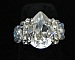 Bague Avalon petite goutte de cristal