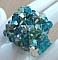 Bague Cuba Bleu-vert