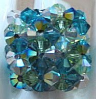 Bague Cuba Bleu-vert