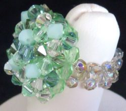 Bague Cuba Vert d'eau