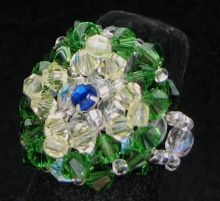 Bague Drapeau Br&eacute;sil