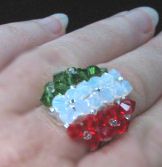 Bague Drapeau Italie