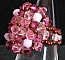 Bague en kit Agate Rose satin