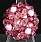 Bague en kit Agate Rose satin