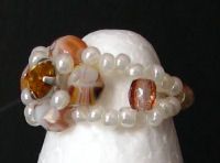 Bague en kit Lolita Strass ambre