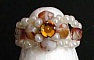 Bague en kit Lolita Strass ambre