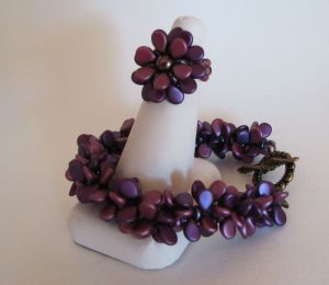 Bague en kit Pip Burgundy violet