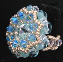 Bague Milos Azur