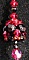 Bijou de portable Cloche Rubis