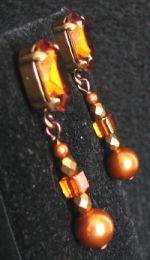 Boucles d'oreilles Avalon cuivre
