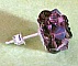 Boucles d'oreilles Boule Cyclamen