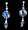 Boucles d'oreilles Octogones Swarovski