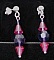 Boucles d'oreilles Tocade Purple