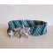Bracelet Amitié bleu turquoise en kit