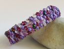 Bracelet Amitié mix violet lilas en kit