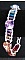 Bracelet C&eacute;lestia aux rocailles nacr&eacute;es