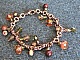 Bracelet cha&icirc;ne R&eacute;my Dis et breloques