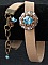 Bracelet Cuir Giraglia Turquoise en kit