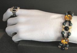 Bracelet Gl&eacute;nan noir