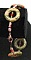 Bracelet Hyacinth Unakite en kit