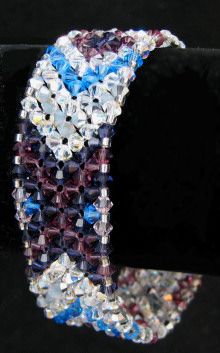Bracelet en kit Bandeau Long Violet