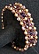 Bracelet Latitude Prune or