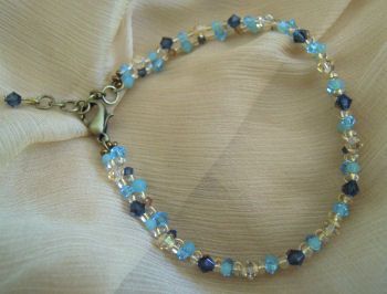 Bracelet Twinos Bleu 