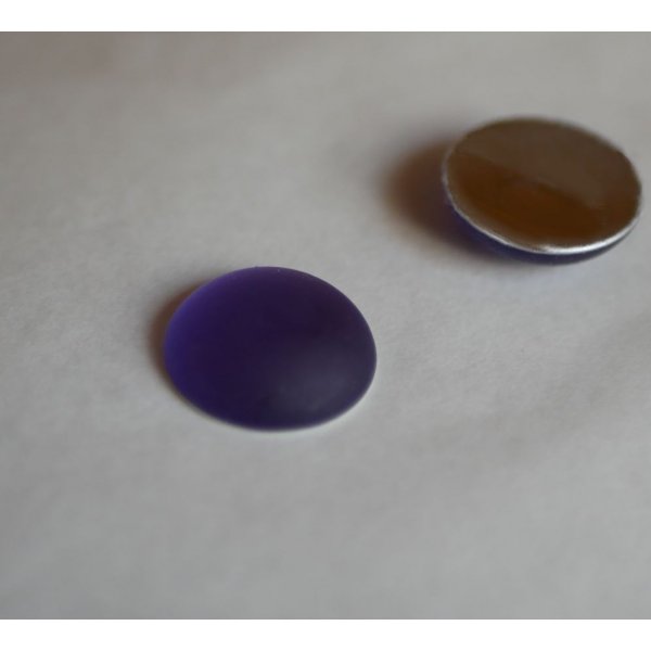 Cabochon Luna Soft violet tanzanite diamètre 18mm
