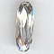 Cabochon Swarovski 4161 Marquise 21x7 mm Crystal